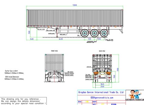 60000kg Bulk Cargo Triaxle Sliding 13m Curtain Side Trailers