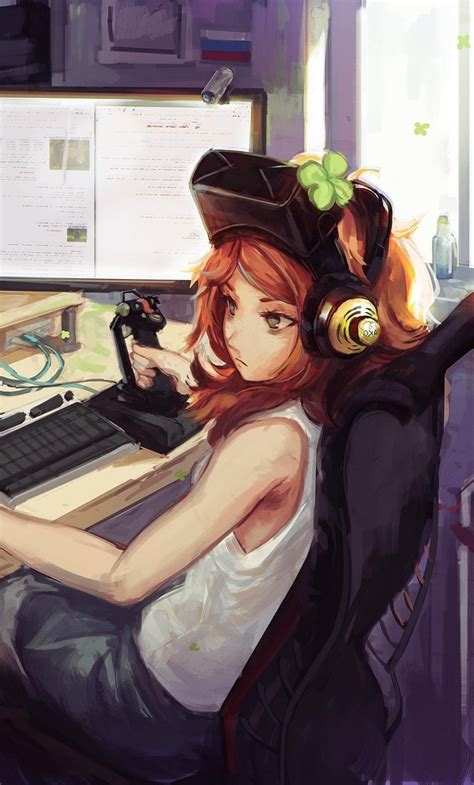 Anime Girl Wallpaper Gamer - Anime Wallpaper HD