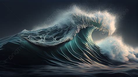 Cool Waves Wallpaper