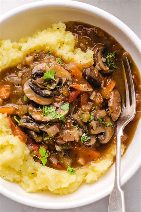 Mushroom Stew Recipe - Nourish Plate