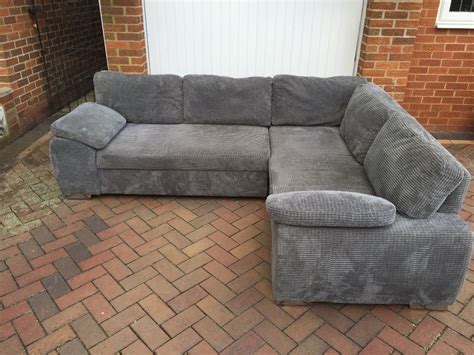 Grey fabric corner sofa bed | in Hemel Hempstead, Hertfordshire | Gumtree