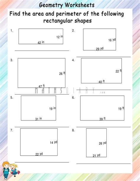 Perimeter Of A Square Worksheets