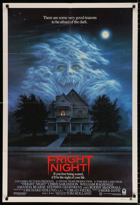 Fright Night Movie Poster 1985 | Noche de sustos, Carteles de películas ...