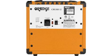 Orange Crush 12 Guitar Amp Combo UK - Merchant City Music Glasgow ...