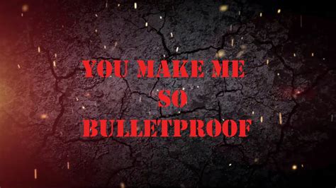 Godsmack-Bulletproof Lyrics video! - YouTube