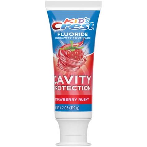 Crest® Kids Cavity Protection Strawberry Rush Fluoride Toothpaste, 4.2 oz - Kroger