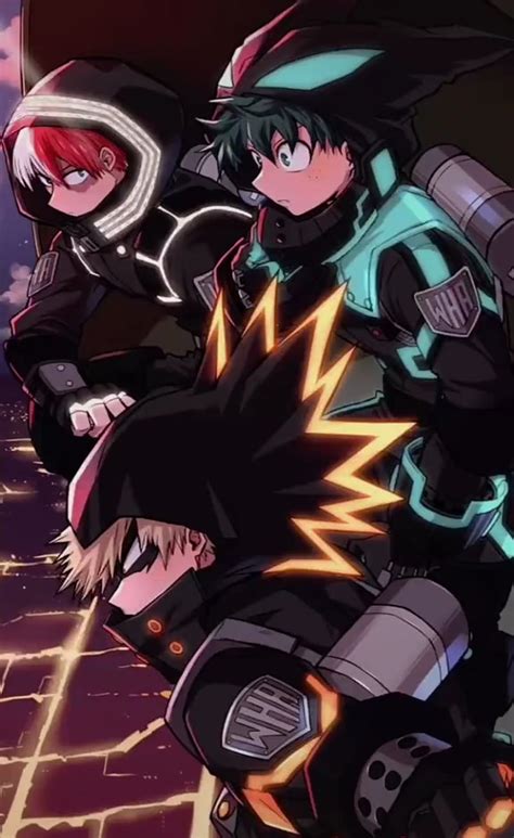 The Best 15 Deku And Bakugo And Todoroki Wallpaper