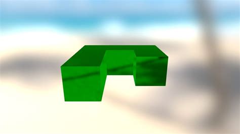 Puzzle Cube Green Part JPM - 3D model by jmelnic8 [ef0a0e8] - Sketchfab