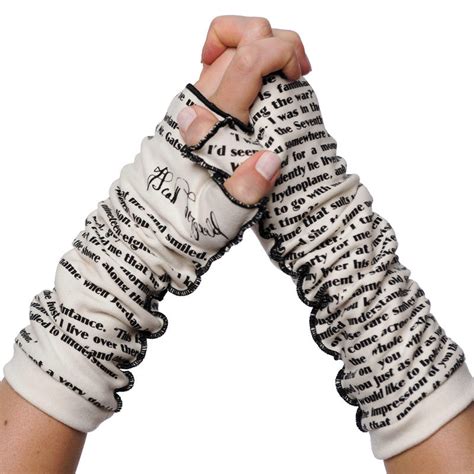 Great Gatsby Writing Gloves | Fingerless Wrist Warmers