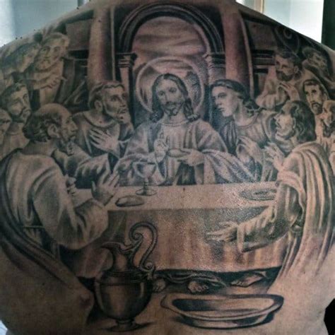 40 Last Supper Tattoo Designs For Men - Christian Ink Ideas