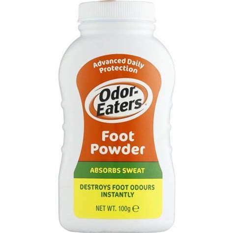 Odor-Eaters Foot Powder 100G Absorbs Wetness & Help, Fights Odour