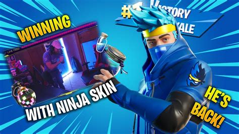 Fortnite Icon Series Ninja Skin Gameplay - YouTube