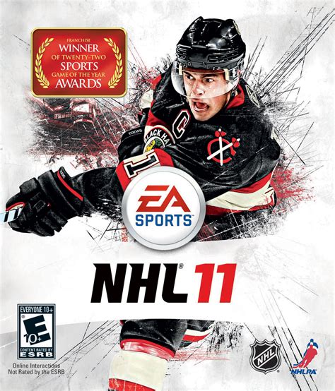 NHL 2011 Cover Athlete is Toews - Capsule Computers