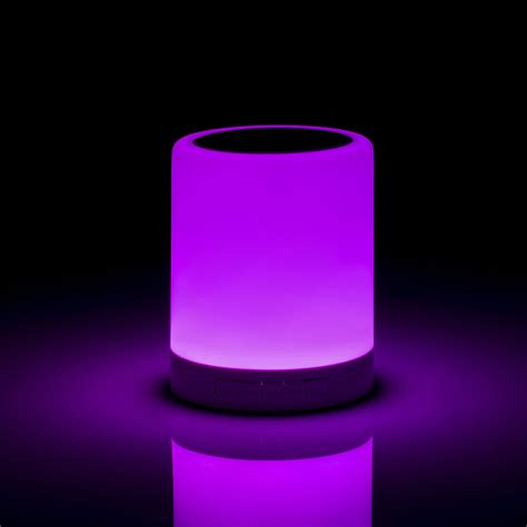Thumbs UP Wireless Bluetooth Speaker With LED Colour Touch Lamp
