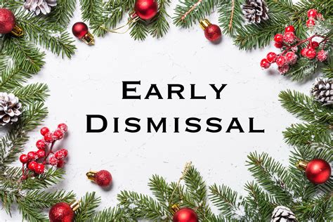 Early Dismissal – Valeo Academy