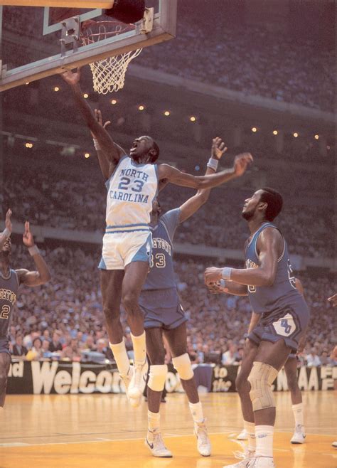 Georgetown Hoyas Layup (1982/83) | Michael jordan unc, Michael jordan north carolina, Michael ...