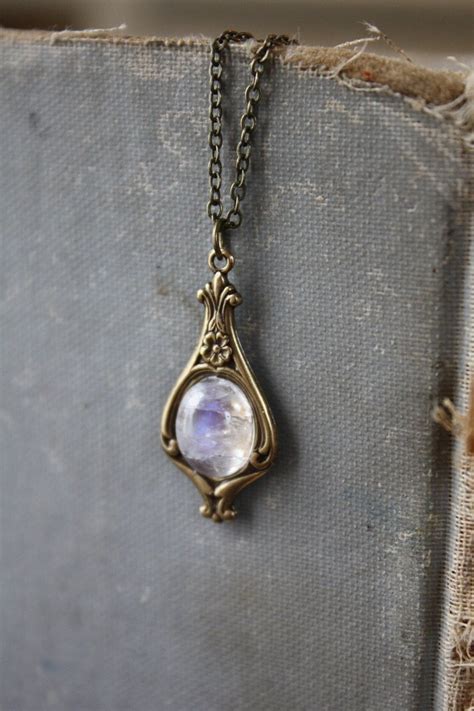 Moonstone Necklace - Etsy