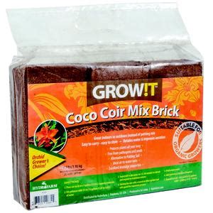 Coco Coir Mix Bricks | Bloomin’ Idiots Floral & Garden Center