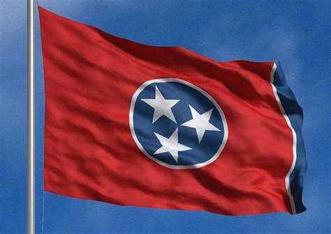 Tennessee State Flags - Nylon & Polyester - 2' x 3' to 5' x 8' | US ...