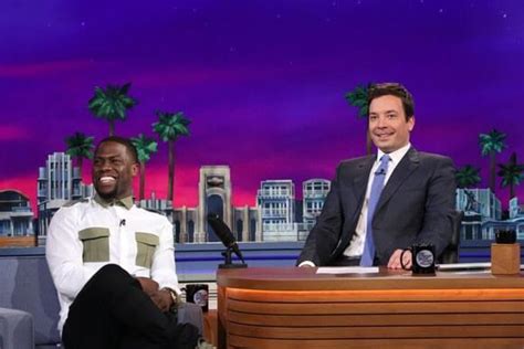 Kevin Hart, Jimmy Fallon Ride a Roller Coaster (Video)