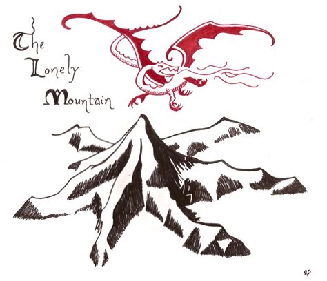 The Lonely Mountain by denialtwist91 on DeviantArt