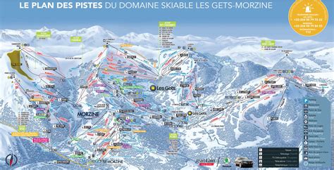 Les Gets Piste Map - Ski maps of Les Gets and Portes Du Soleil