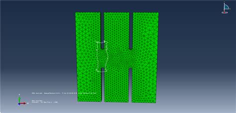 Stress strain graph plotting for specific area in Abaqus? | ResearchGate