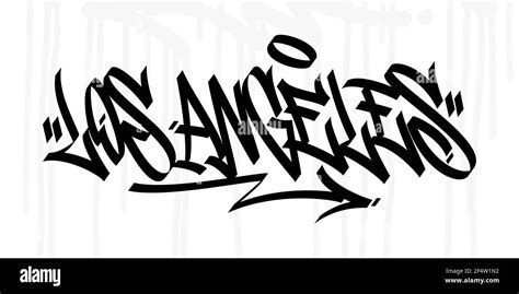 Graffiti los angeles Black and White Stock Photos & Images - Alamy