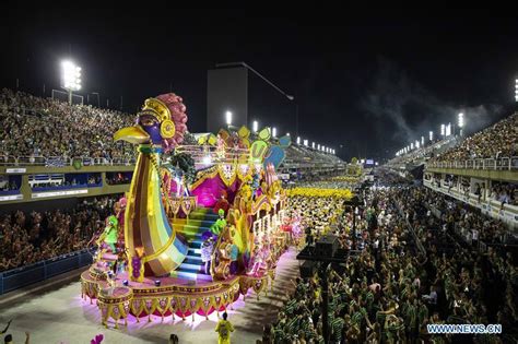 Parades of Rio Carnival 2019 at Sambadrome in Brazil