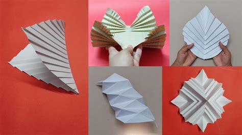 Learn Origami 02 | Basic Paper fold patterns | How to make origami ...