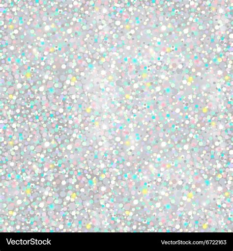 Silver glitter background - seamless texture Vector Image