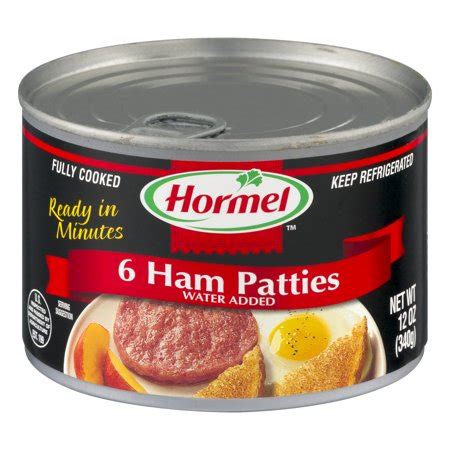 Hormel Ham Patties Water Added - 6 CT - Walmart.com