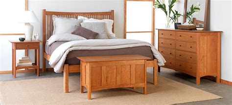 Heartwood Shaker Bedroom Furniture Set – Vermont Woods Studios