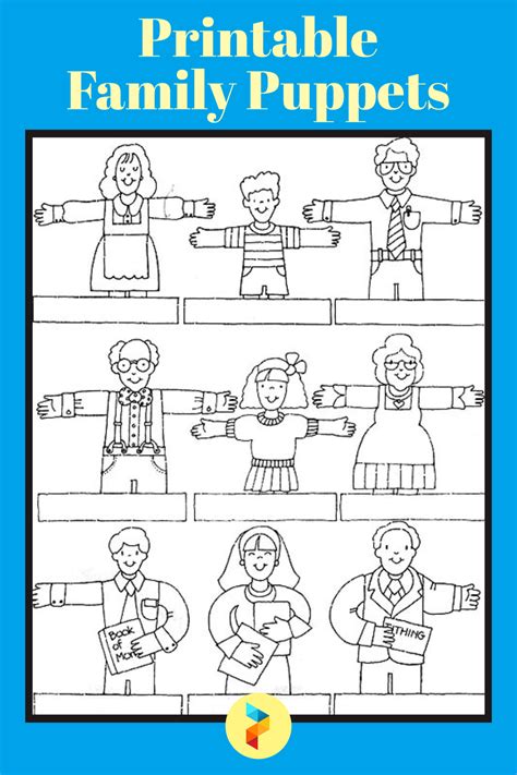 Finger Family Puppets Printables Free - PRINTABLE TEMPLATES