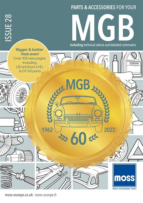 MGB Parts Catalogue 2022 Moss Europe Ltd by mosseurope - Issuu