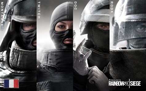 police, Rainbow Six: Siege, Video Games, Artwork, Special Forces, GIGN, Collage Wallpapers HD ...