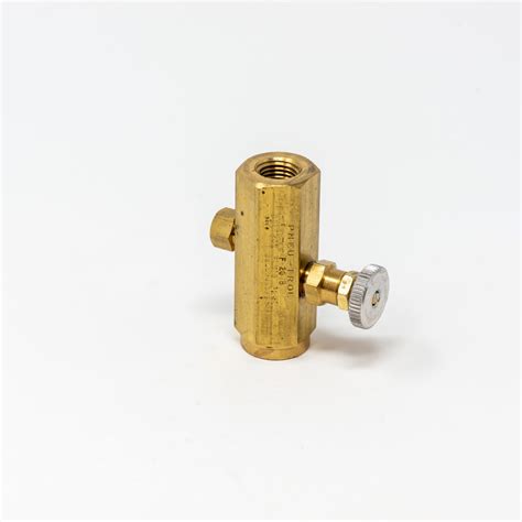 VALVE, NEEDLE, 1/4" BRASS, | Spire Integrated Solutions