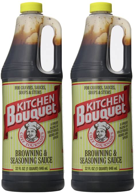 Kitchen Bouquet Browning and Seasoning Sauce, 32 Ounce (Pack of 2 ...