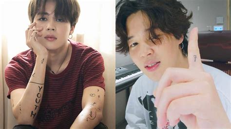 Jimin Tattoos: BTS star's new moon ink; know meaning behind his ...