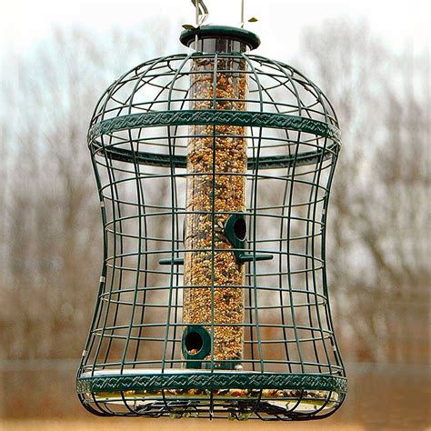 Caged Mixed Seed Tube Bird Feeder - Default Title | Bird feeders ...