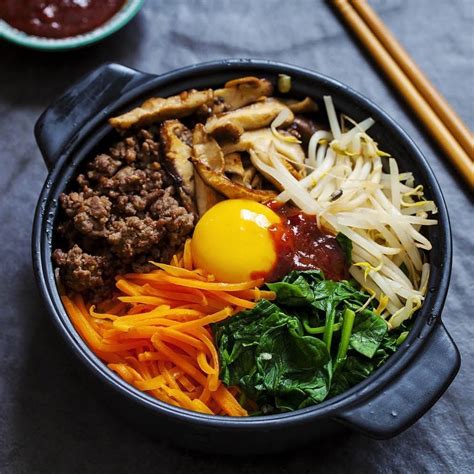 Korean Stone Pot Bibimbap - 1004Gourmet.com