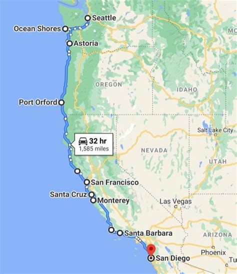 The Seattle to San Diego Road Trip: A Detailed Drive Guide - Quirky Travel Guy
