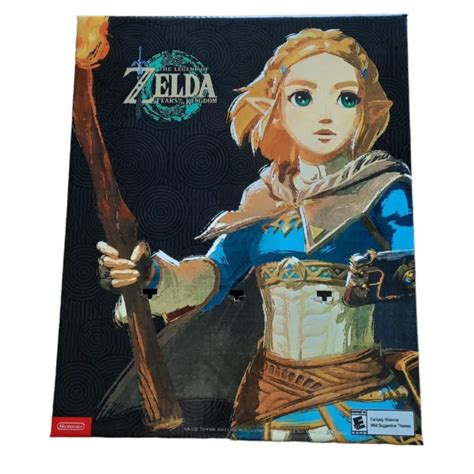 ZELDA TEARS OF the Kingdom Nintendo Switch/ Walmart Promo Display ...