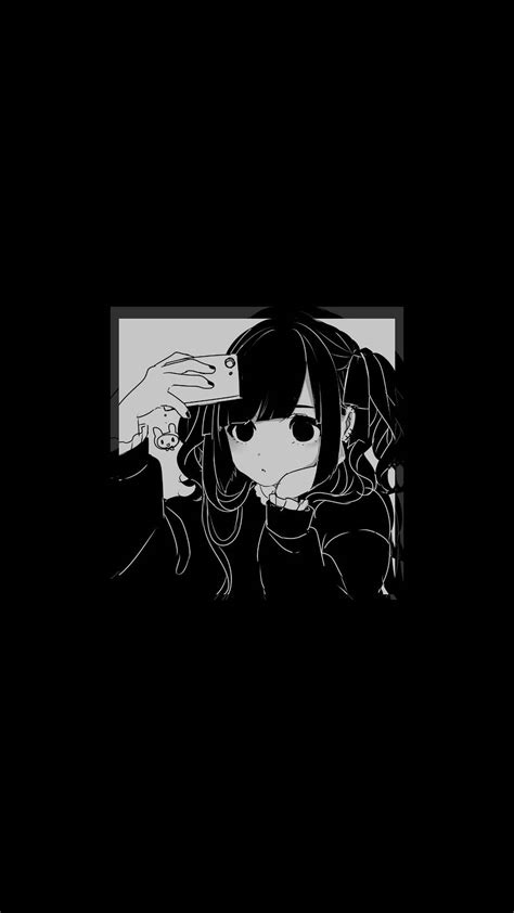 Top 999+ Sad Anime Girl Black And White Wallpaper Full HD, 4K Free to Use