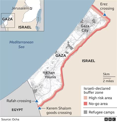 Gaza in maps