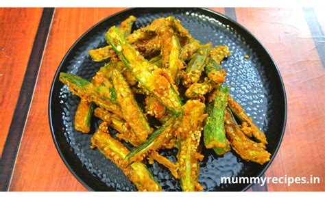 Crispy Okra Fry | Fried Okra Recipe - MUMMY RECIPES