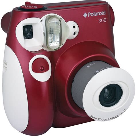 Polaroid 300 Instant Film Camera (Red) POLPIC300R B&H Photo Video