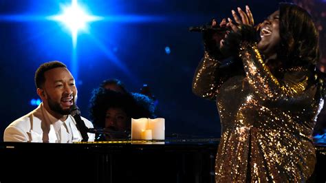 Watch The Voice Highlight: Coach John Legend Duets with Jershika Maple on "O Holy Night" | NBC's ...