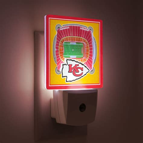 YouTheFan NFL Kansas City Chiefs Stadium View Night Light | Wayfair