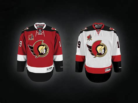 Potential Ottawa Senators Jersey for 25th anniversary. | Rebrn.com